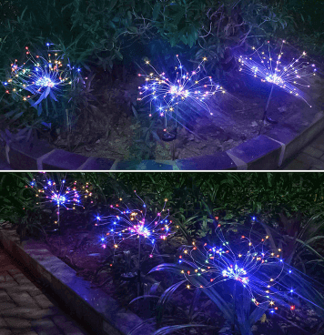 Outdoor Solar String Lights Copper Wire Fairy Lights