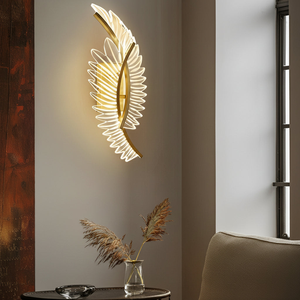Stylish Copper LED Wall Light Fixture