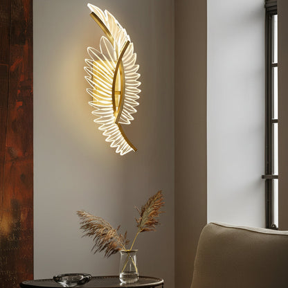 Stylish Copper LED Wall Light Fixture