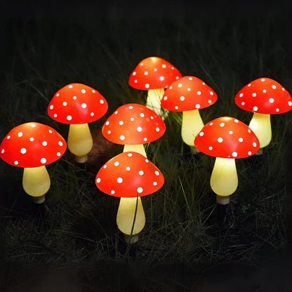 Colorful Solar Powered Garden Lanterns