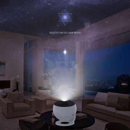 Colorful LED Star Projector Night Light Lamp