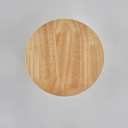 Slim Wooden LED Wall Light – Home Decor