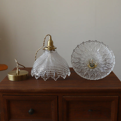 Retro Style Glass Pendant Lighting