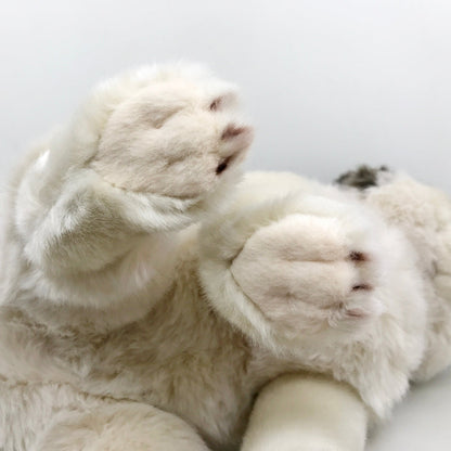 Cute Grey Wolf Stuffed Animal