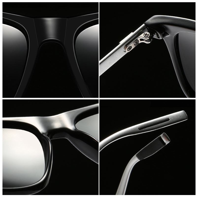 Lightweight Polarized Shades with Metal Frame