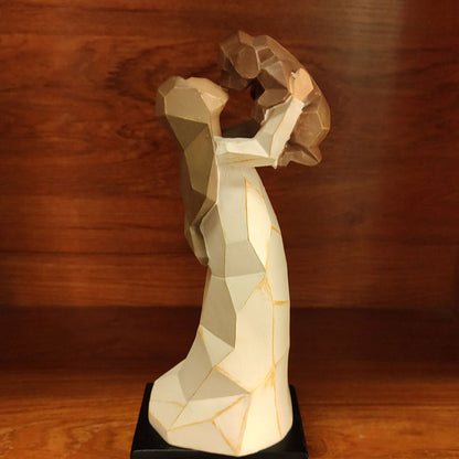 Lovely Dog Friendship Statue Figurine