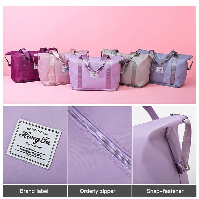 Large Capacity Dual Compartment Travel Duffel Bag