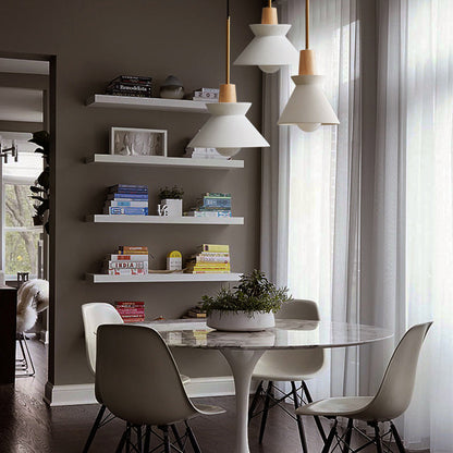 Sleek Minimalist Concrete Drop Light