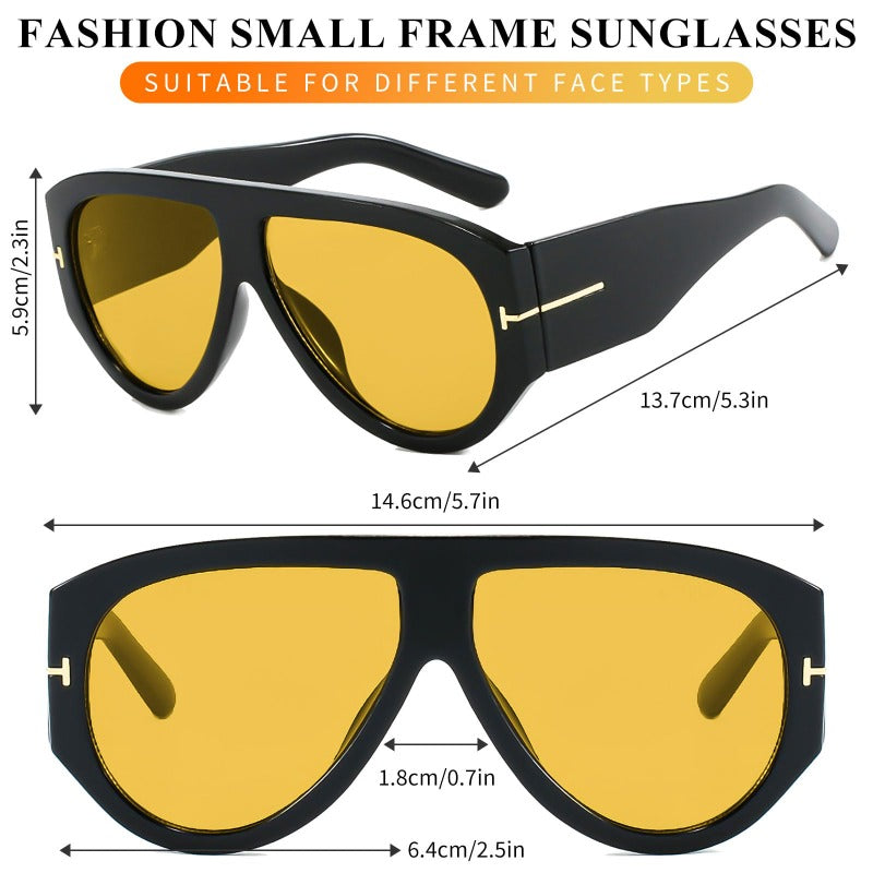 Large Polarized Aviator Shades