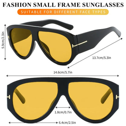 Large Polarized Aviator Shades
