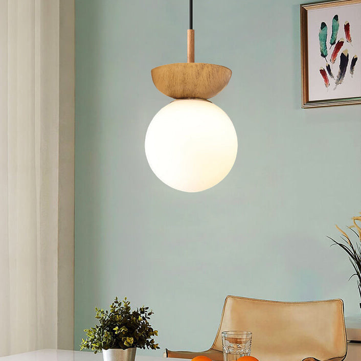 Elegant Glass Metal Pendant Lamp Fixture