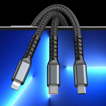 Quick Charge 3-in-1 USB Charging Cable