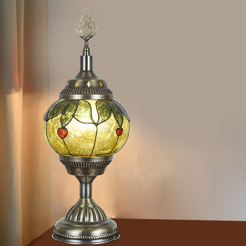 Classic Elegant Oval Table Lamp for Bedroom