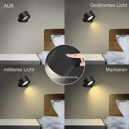 Compact Rotating LED Mini Wall Lamp