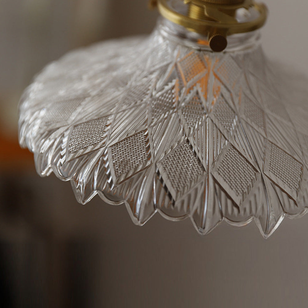 Retro Style Glass Pendant Lighting