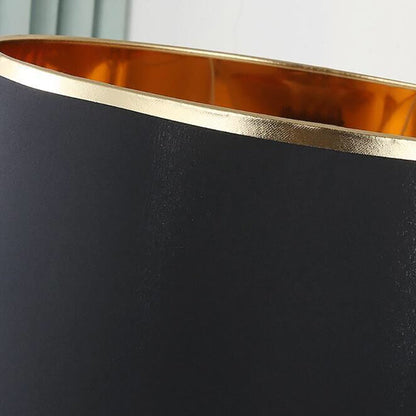Contemporary Metal Shade 1-Light End Table Lamp