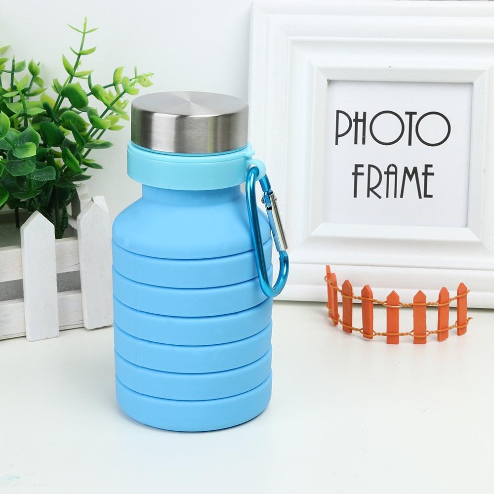 Portable Folding Silicone Water Bottle