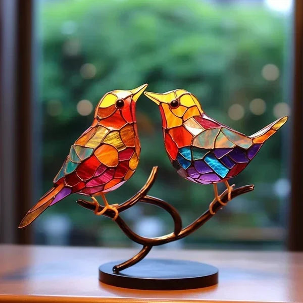 Colorful Glass Table Decoration
