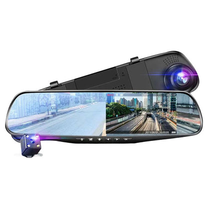 Dual Lens Car Camera with Night Vision and HD Recording