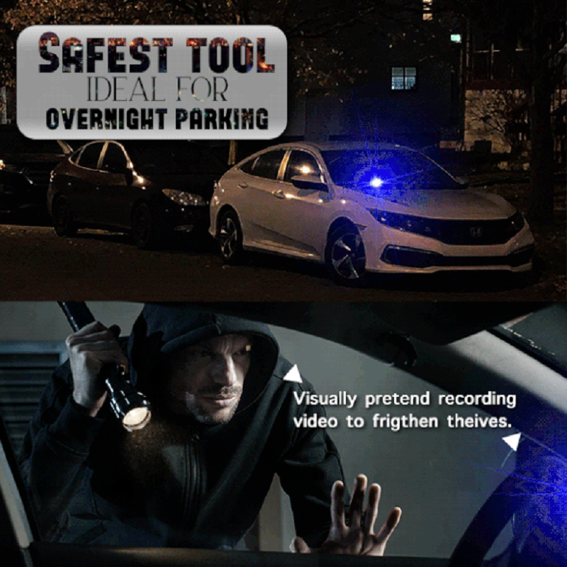 Car Security Warning Flashing Light