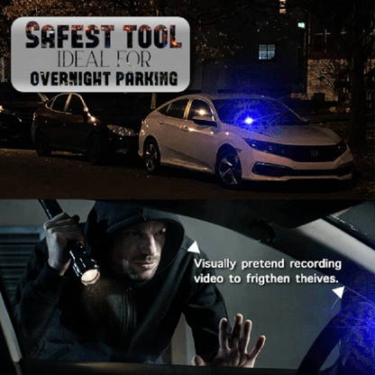 Car Security Warning Flashing Light