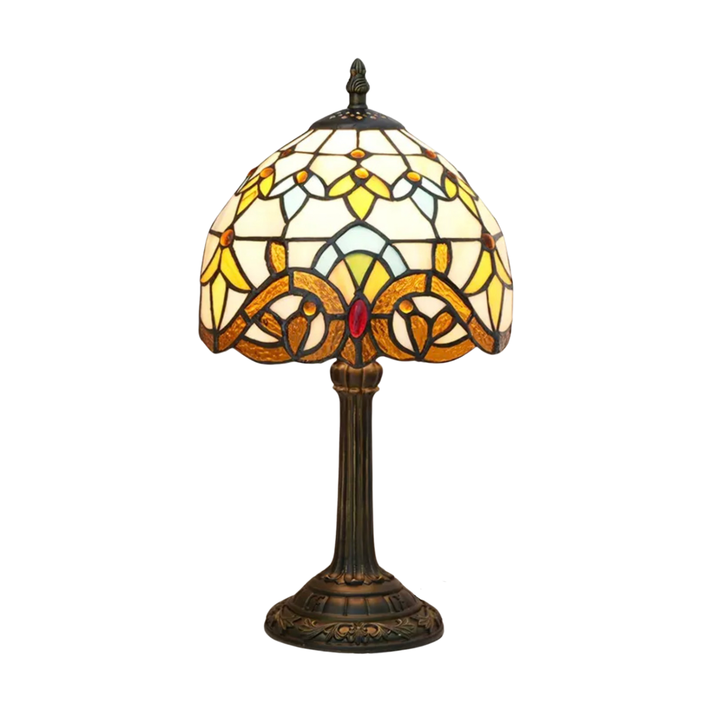 Classic Stained Glass Tiffany Table Lamp