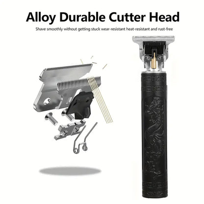 Premium Men's Grooming Kit with Wireless Trimmers