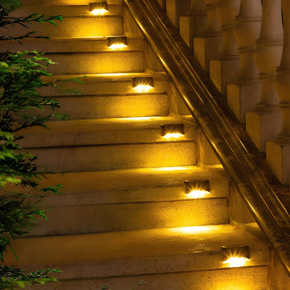 Outdoor Waterproof Solar Powered Step Lamp