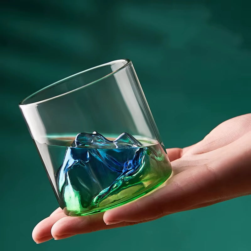 Tall Clear Mixed Drink Glass