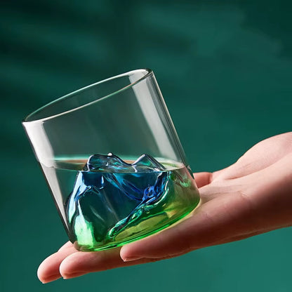Tall Clear Mixed Drink Glass