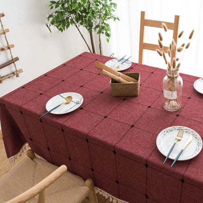 Easy Care Waterproof Tablecloth for Kitchen Dining