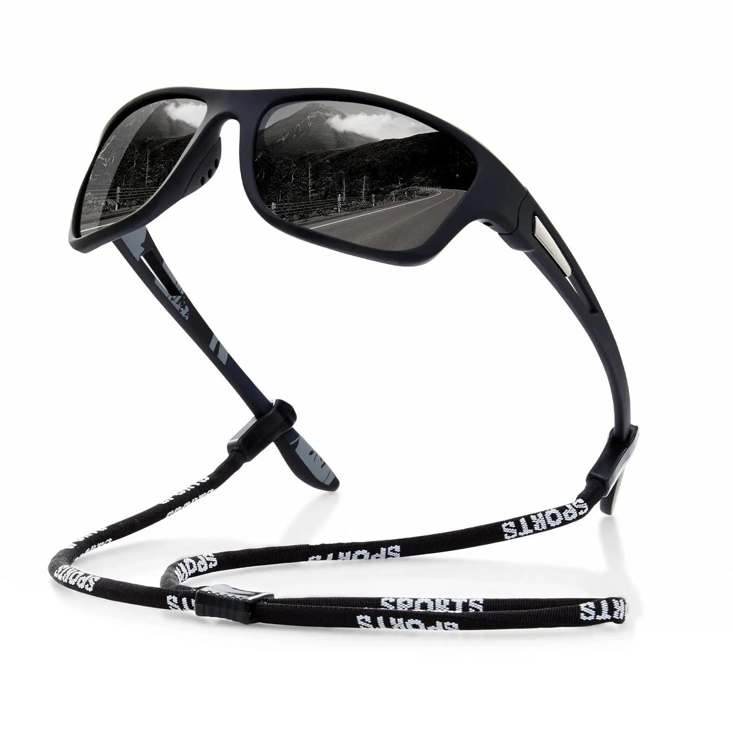 Men's Sport Sunglasses with Polarized Lenses and UV Protection