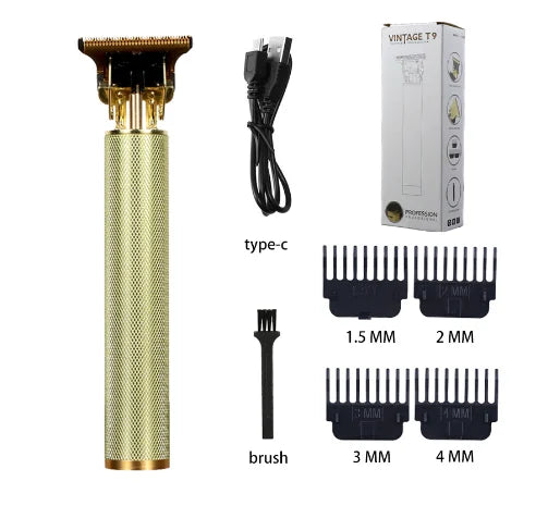 Wireless Rechargeable Zero Gap Hair Trimmer Clipper