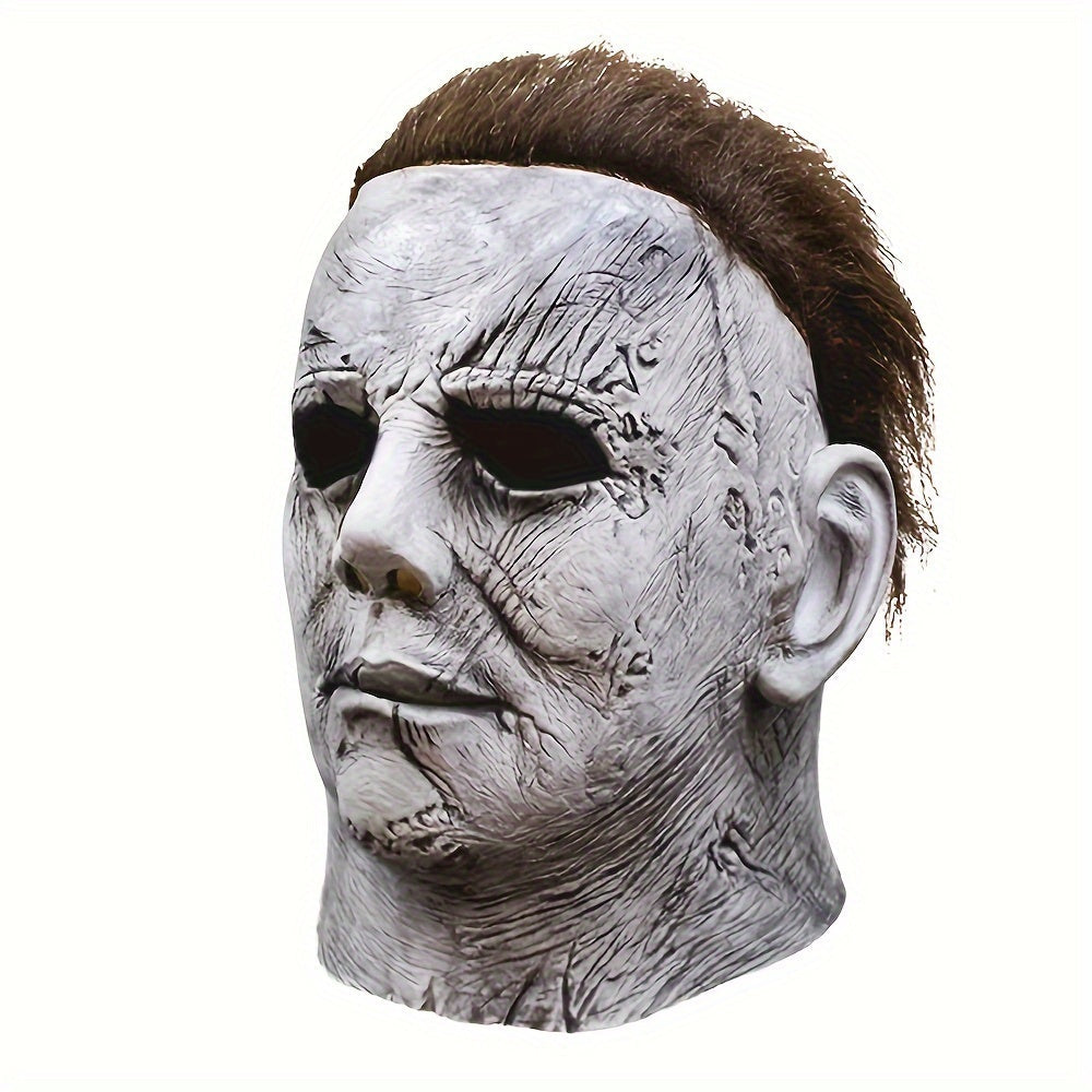 Scary Mens Halloween Horror Mask Full Head Latex - Cofik
