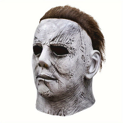 Scary Mens Halloween Horror Mask Full Head Latex - Cofik