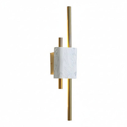 Modern Gold LED Wall Light Vertical Strip Sconce