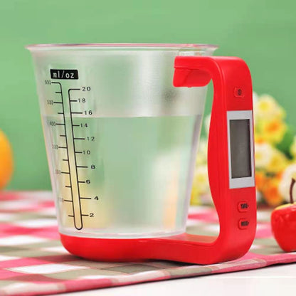 Accurate Digital Kitchen Scale Cup with LCD Display