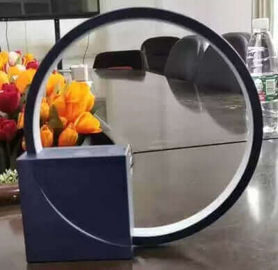 Soft Touch Table Lamp With Clock And Dimmable Light - Cofik