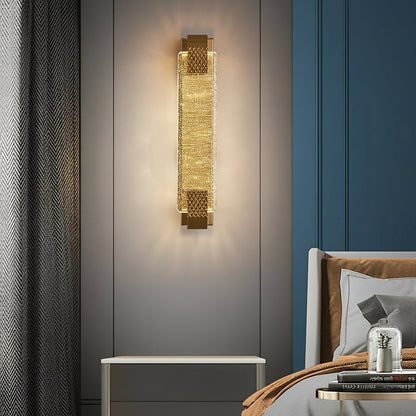 Elegant Glass LED Dimmable Wall Light