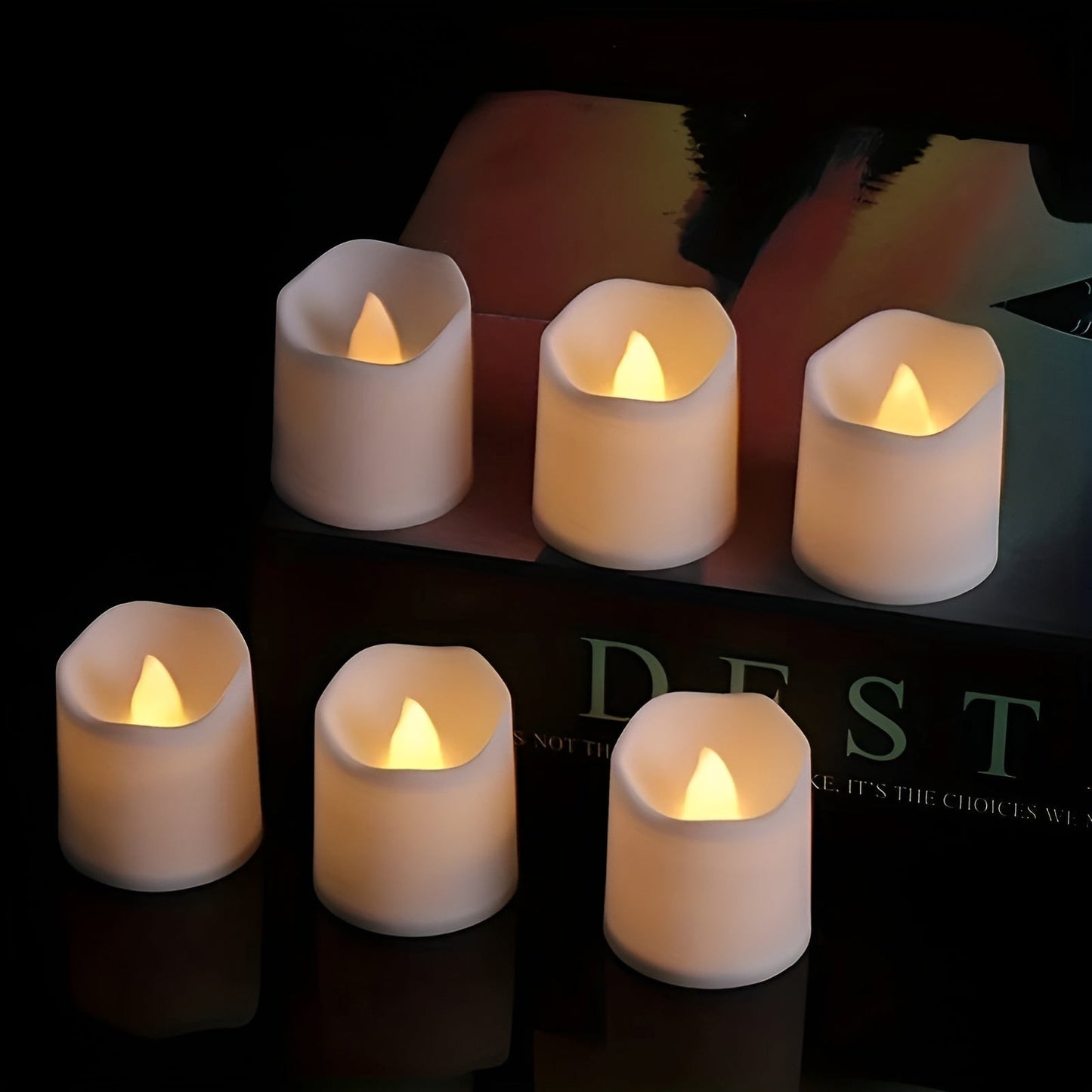 Warm Glow Flameless LED Candle Lights