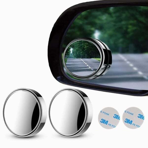 Wide Angle Convex Blind Spot Mirrors
