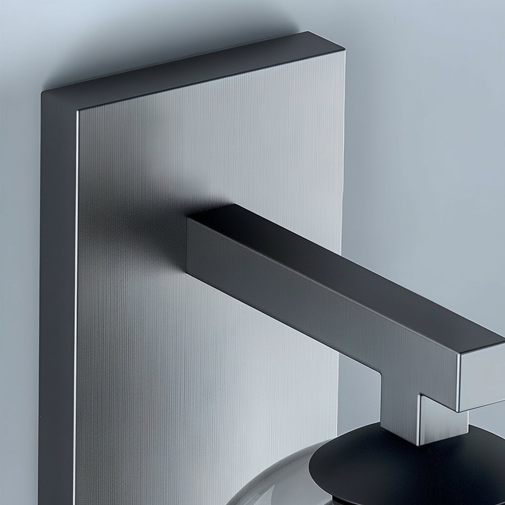 Contemporary Glass Metal LED Wall Light