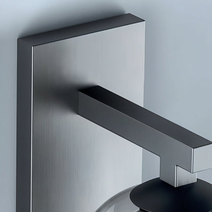 Contemporary Glass Metal LED Wall Light