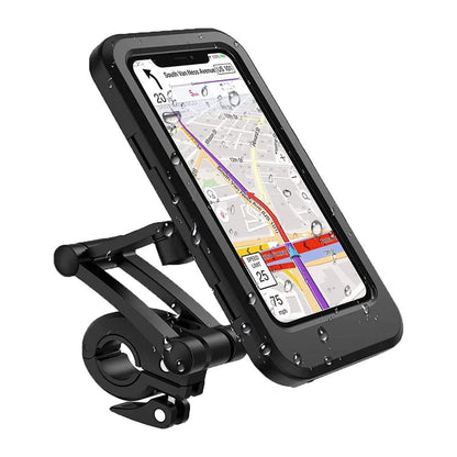 Waterproof Bike Phone Mount with Wireless Charger