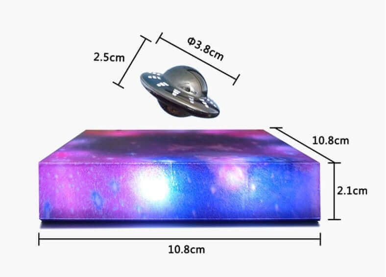 Cosmic Floating Orb Desk Lamp Unique Gift Idea