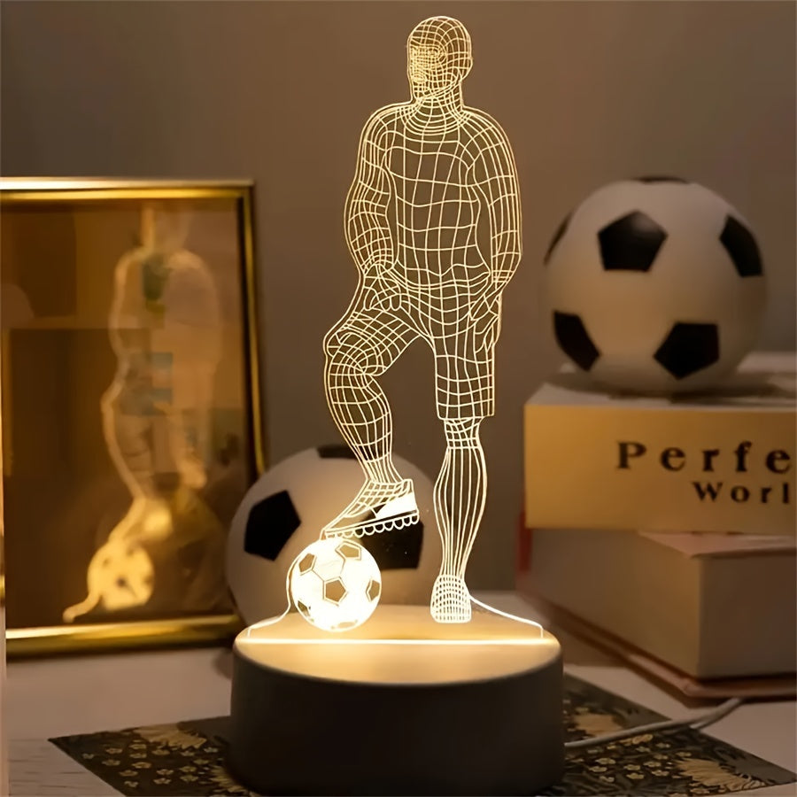 Fun LED Football Desk Lamp