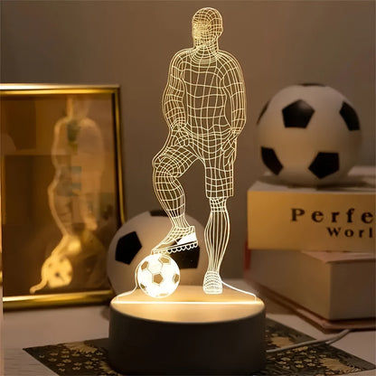 Fun LED Football Desk Lamp