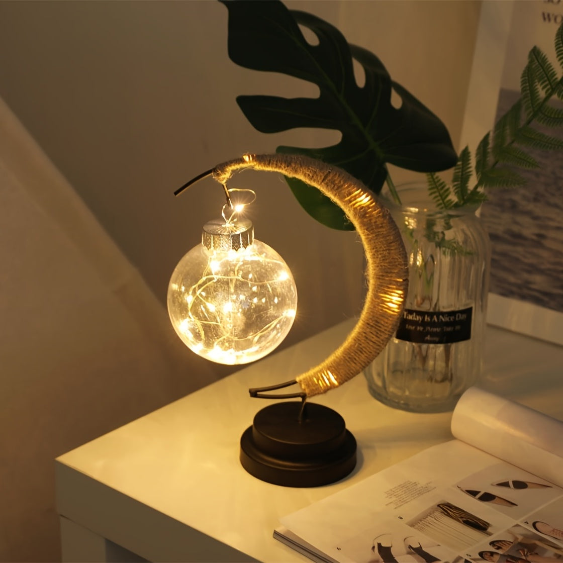 Elegant Metal LED Desk Lamp