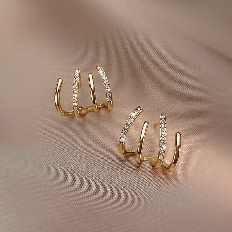 Simple Chic Twist Earrings for Women