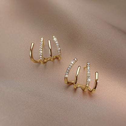 Simple Chic Twist Earrings for Women